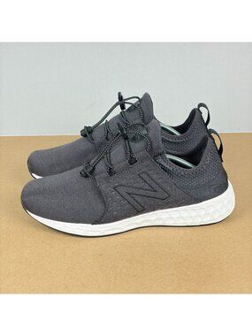 New Balance Fresh Foam Cruz Athletic Shoes Mens 10 Gray Breathable Low Top